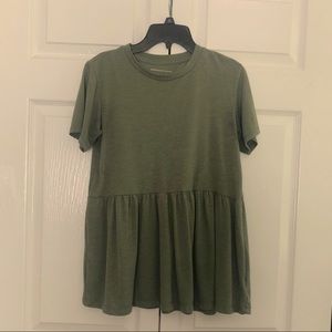 XS American Eagle Babydoll Tee